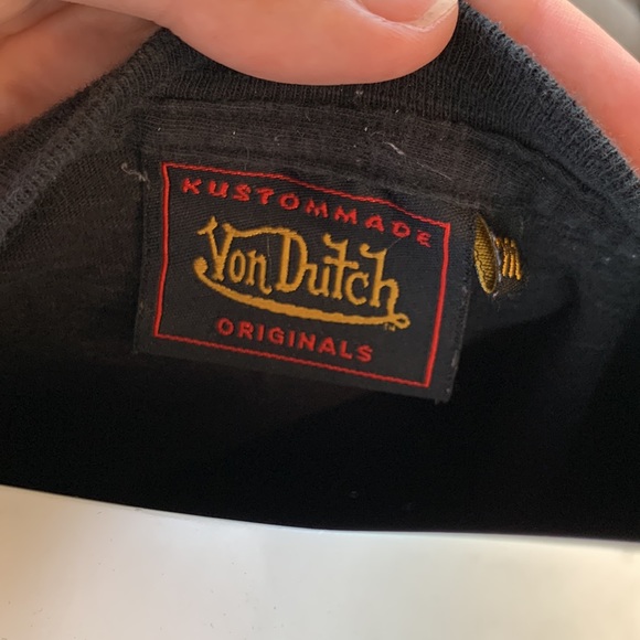 Von Dutch Kustom Cycles ‘47 Tee Shirt T-shirt - Women’s M - Picture 7 of 8